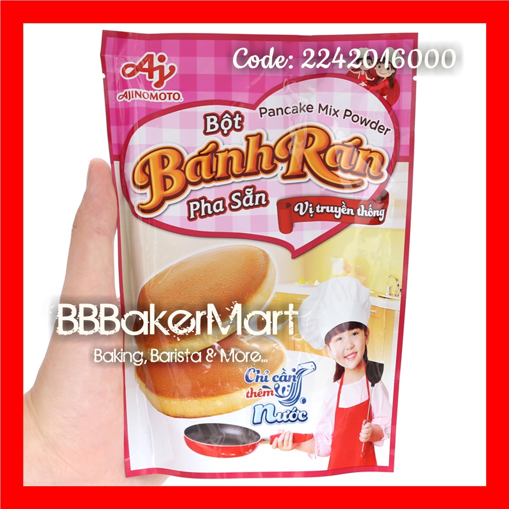 Bột bánh rán pha sẵn AJINOMOTO - Vị TRUYỀN THỐNG - Gói 200gr