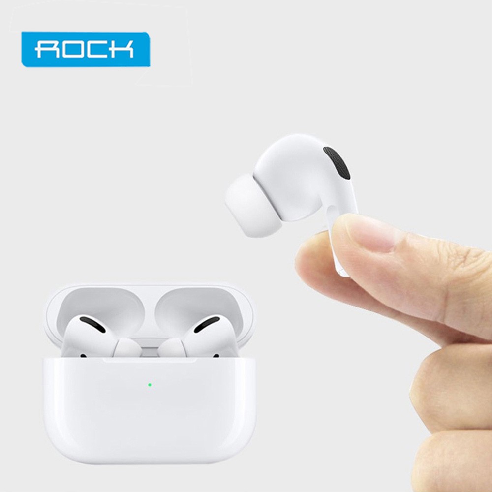 Rock Tai Nghe Không Dây Inpods 13 TWS Kết Nối Bluetooth 5.0 Màu Macaron Âm HIFI Chất Lượng Cao