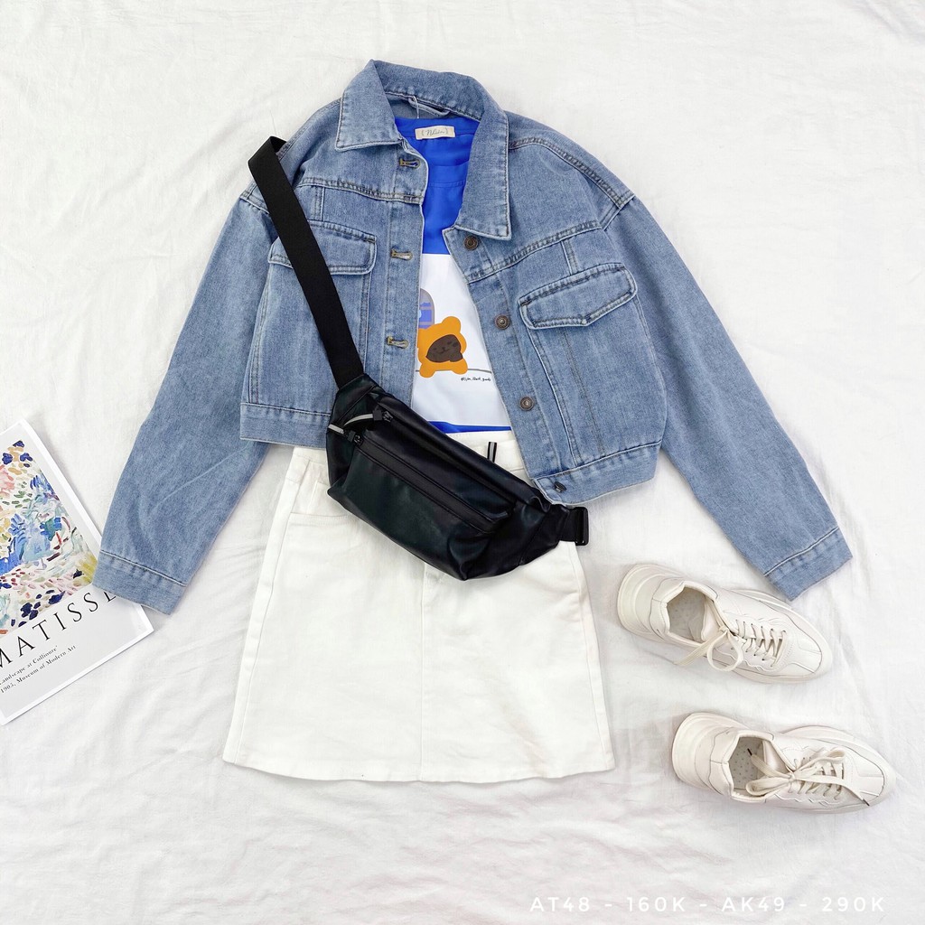 [Mã FADIRECT20 giảm 20K đơn 150K] Chân Váy Kaki_Nhienvintage AV78 | BigBuy360 - bigbuy360.vn