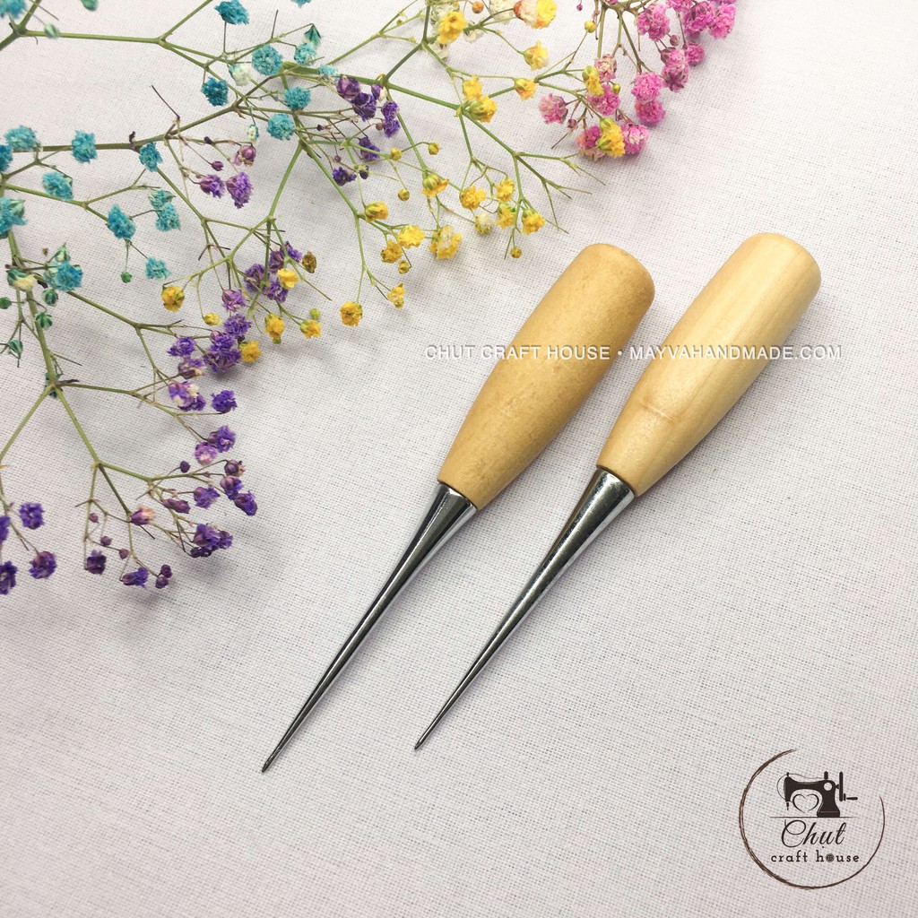 Dùi chọc gỗ bầu đa năng dùng cho thủ công handmade