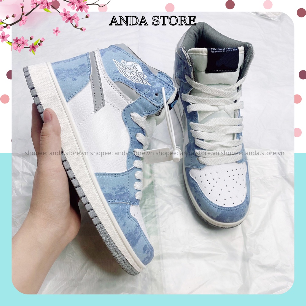 Giày Thể Thao Nam Nữ, Giày Sneaker Hyper Royal Xanh Loang Màu Mới ANDA_STORE_VN | BigBuy360 - bigbuy360.vn