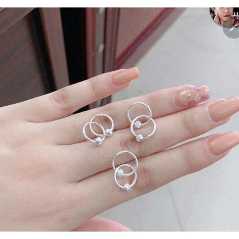 BÔNG TAI BẠC TA CHO BÉ