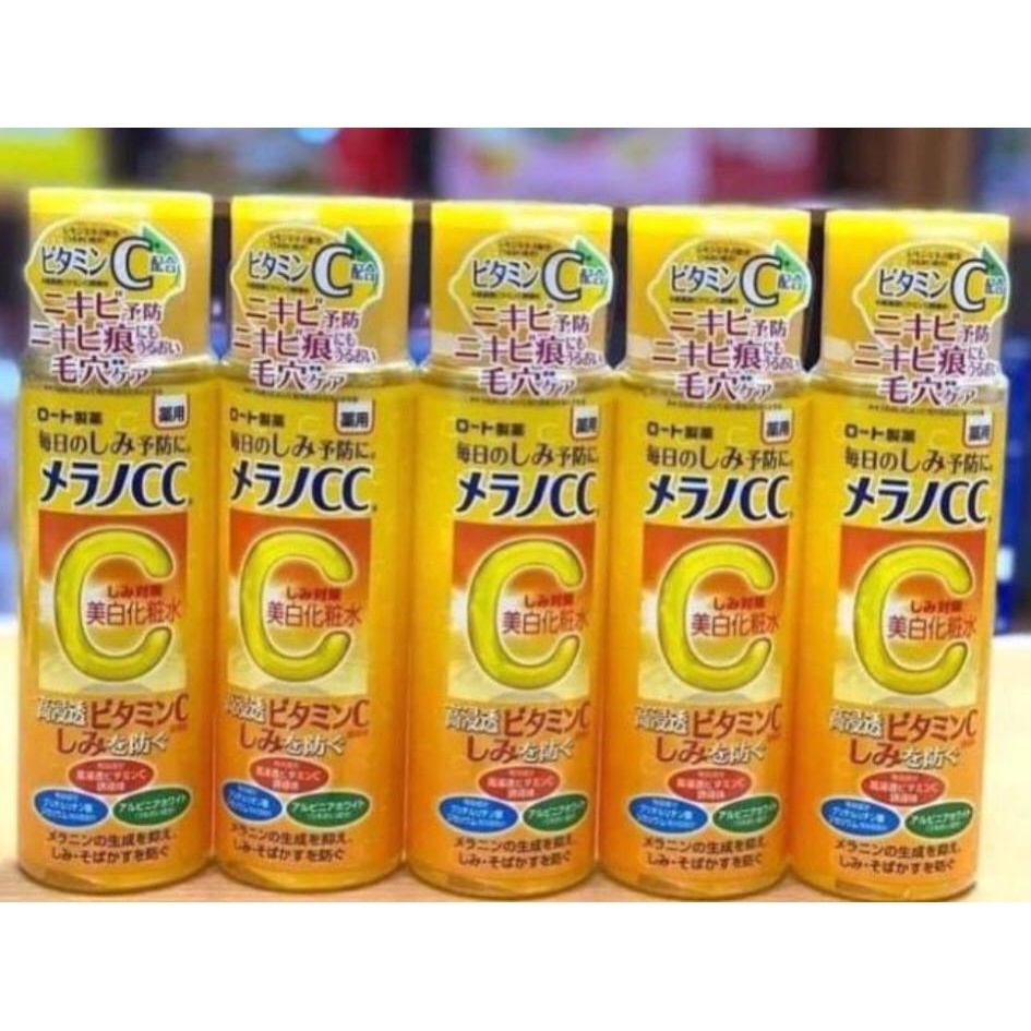 Nước Hoa Hồng Toner Cc Melano Nhật Bản 170ml [Chính_Hãng]