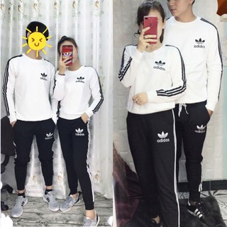 Bộ đồ thể thao cặp đôi thu đông DBC1