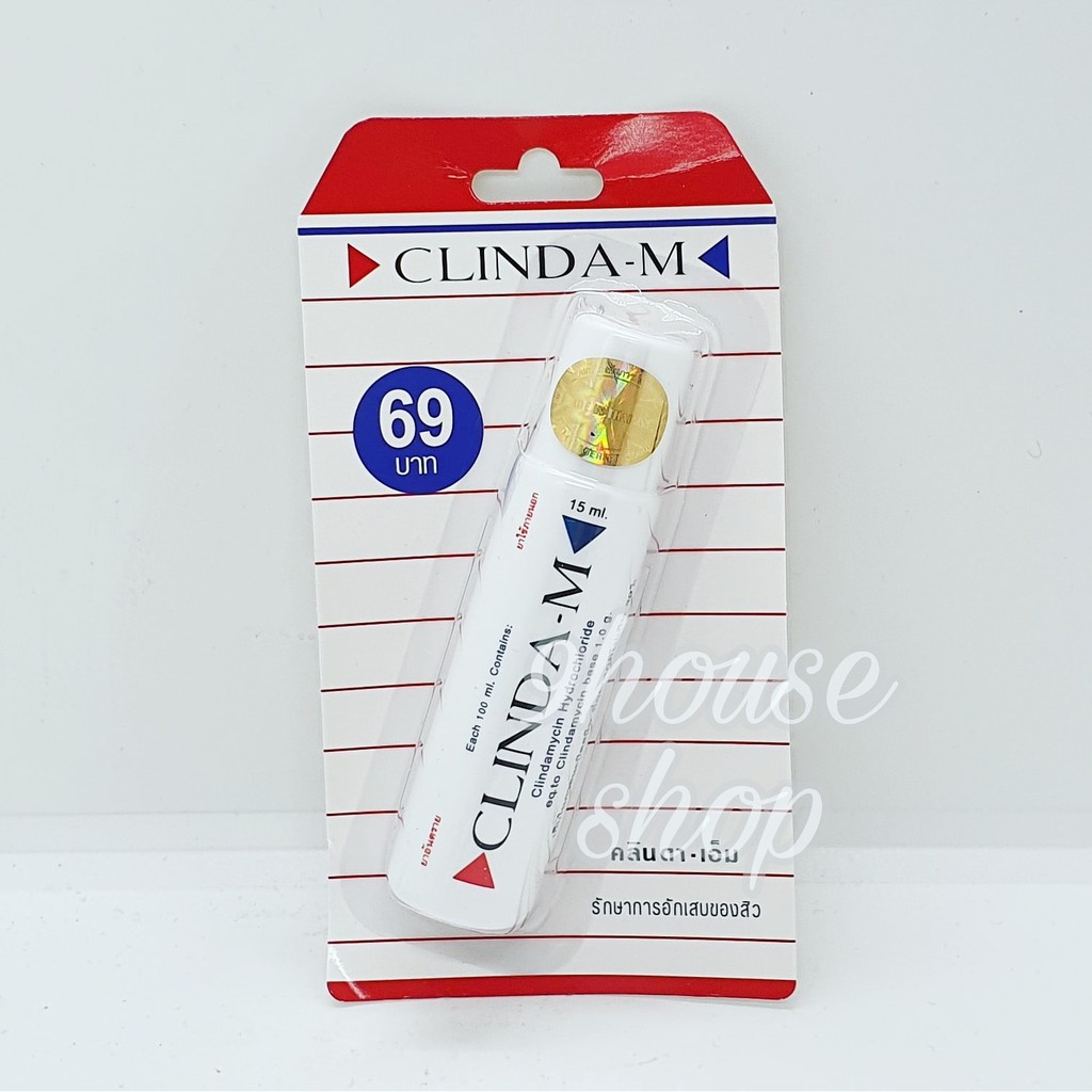 01 Serum Chấm Mụn CLINDA-M Thái Lan 15ML