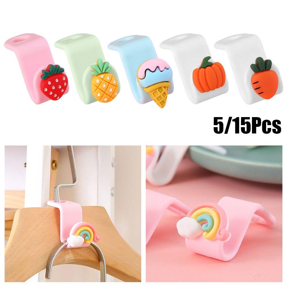 ESPO Set 5 / 15 Móc Treo Quần Áo Mini Tiết Kiệm Diện Tích