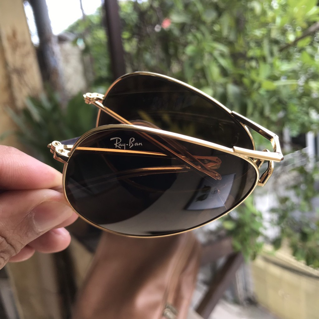 Kính mắt thời trang nam cao cấp RAYBAN tròng Polaroid chống UV400 nhập khẩu