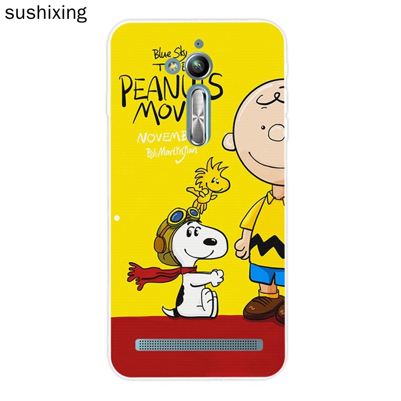 Ốp lưng Snoopy dễ thương nhiều mẫu mã cho điện thoại Asus Zenfone 5 GO ZB500KL Live L1 L2 Lite ZB501KL 4 Max 2018