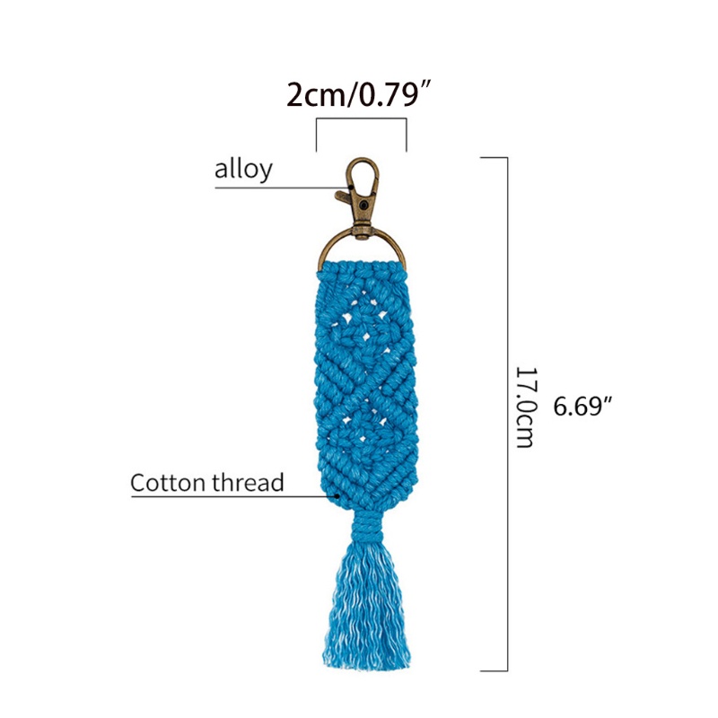 Móc Khóa Tua Rua Phong Cách Dân Tộc Mojito