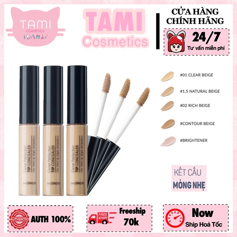 Che Khuyết Điểm Cover Perfection Tip Concealer