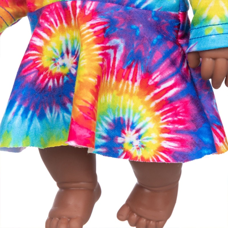 Búp Bê Em Bé Tóc Đen Đáng Yêu 12in 30cm