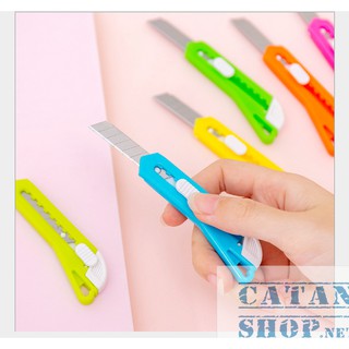 Combo 5 Dao Rọc Giấy mini cute, Cắt giấy văn phòng siêu tiện dụng-GD204-DaoRGmini-5