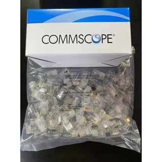 Đầu bấm mạng cat6 Commscope/AMP 6-2111989-3 (Chân đồng,túi/100c) Chính Hảng,giá có háo đơn vat