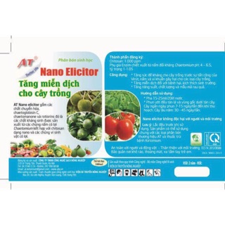 Vắc xin phòng nấm bệnh cho cây trồng AT nano elicitor
