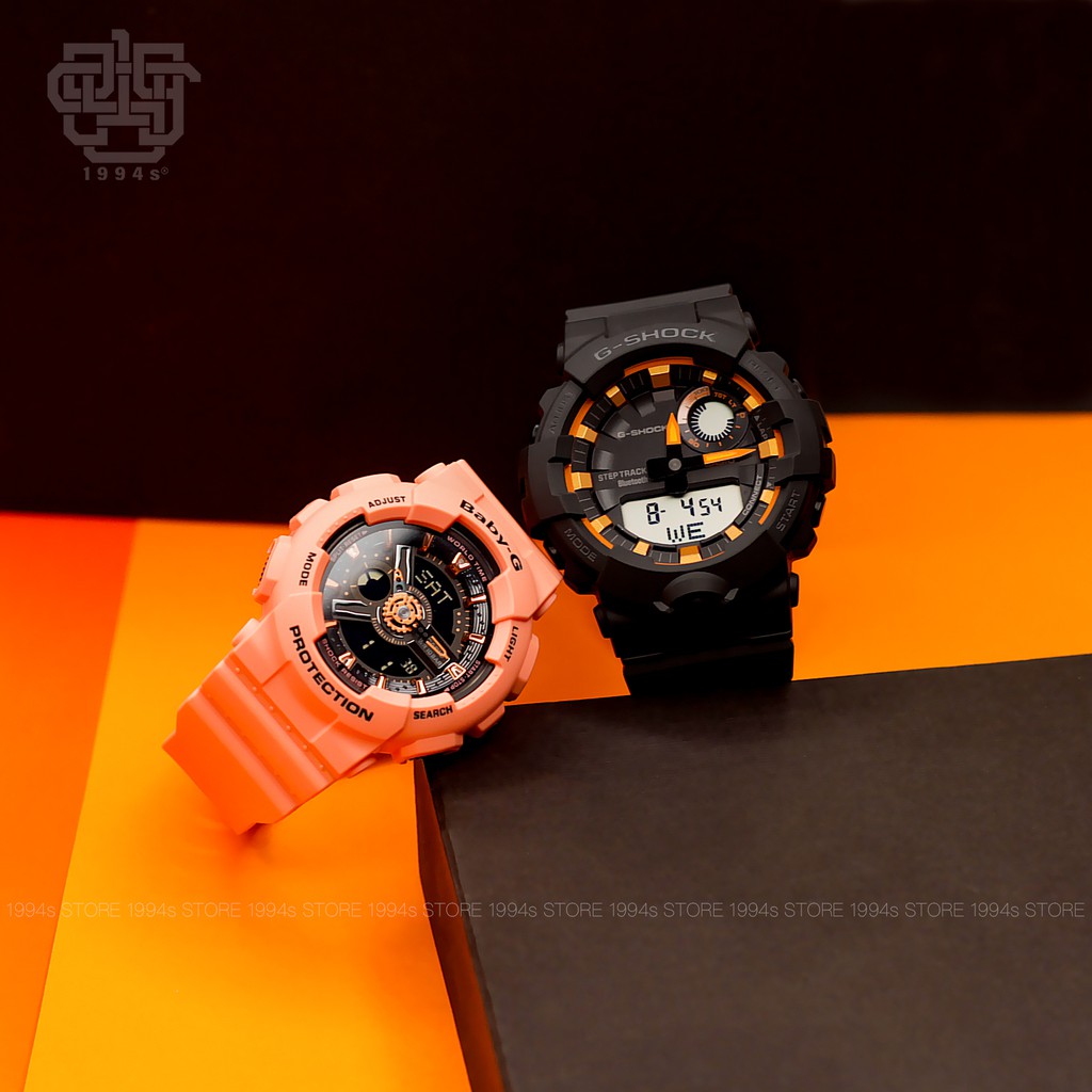 Đồng hồ nữ Casio BABY-G BA-111 / BA-111-4A2 chống va đập, hàng chính hãng