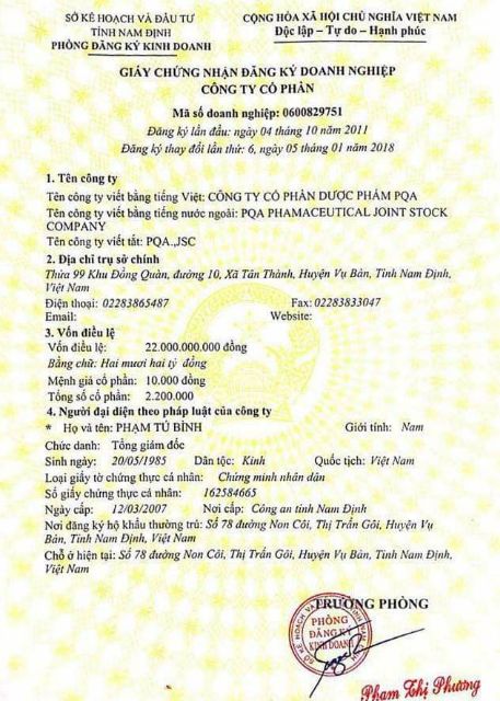 SIRO PQA HO HEN 125ml- Hàng chính hãng Công Ty | BigBuy360 - bigbuy360.vn