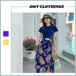 Đồ đi biển nữ AMY bikini 2 mảnh free size mặc đi bơi, đạo biển - sp 21