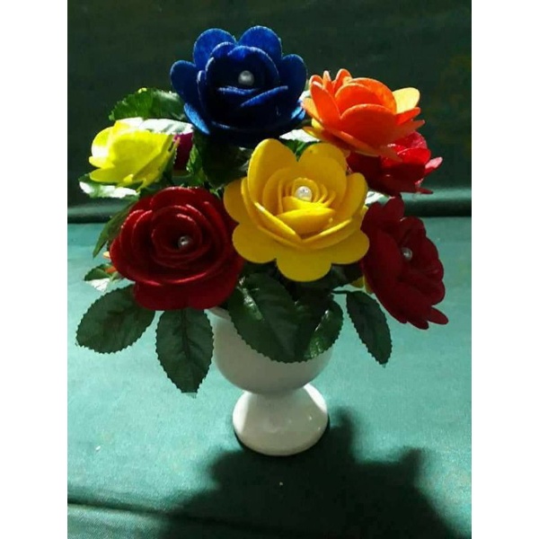 Khuôn vẽ cắt làm hoa hồng handmade, đồ dùng mầm non, trang trí mầm non 🌻Kho Sỉ mầm non Như Ý 🌻