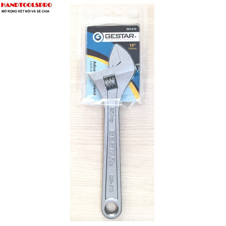 Mỏ lết xi trắng 10 inch Gestar 995-610