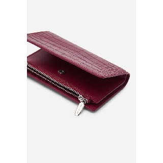 Ví Da Charles And Keith Phối Nút Unisex