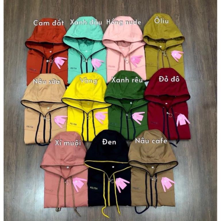 Áo khoác chống nắng nón rộng có tay xỏ ngón big size 70kg ( áo 6 túi hình thật ) ❕