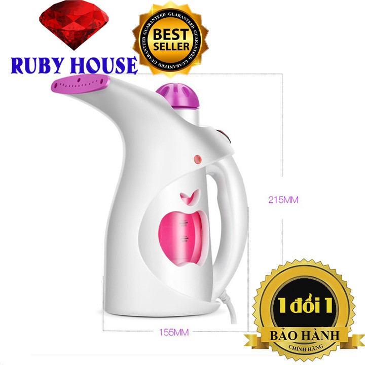 Bàn ủi cầm tay Yairz HY-115 LOẠI 1, bàn ủi hơi nước quả táo-Ruby House