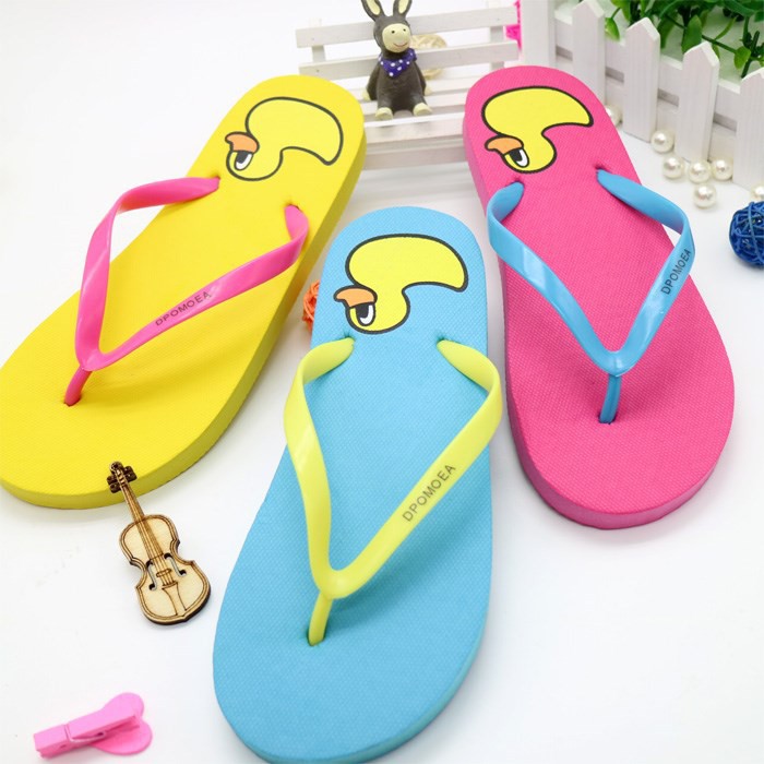 Dép tông xỏ ngón siêu nhẹ hình con vịt GD121