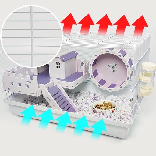 Tầng gắn lồng Hamster loại to