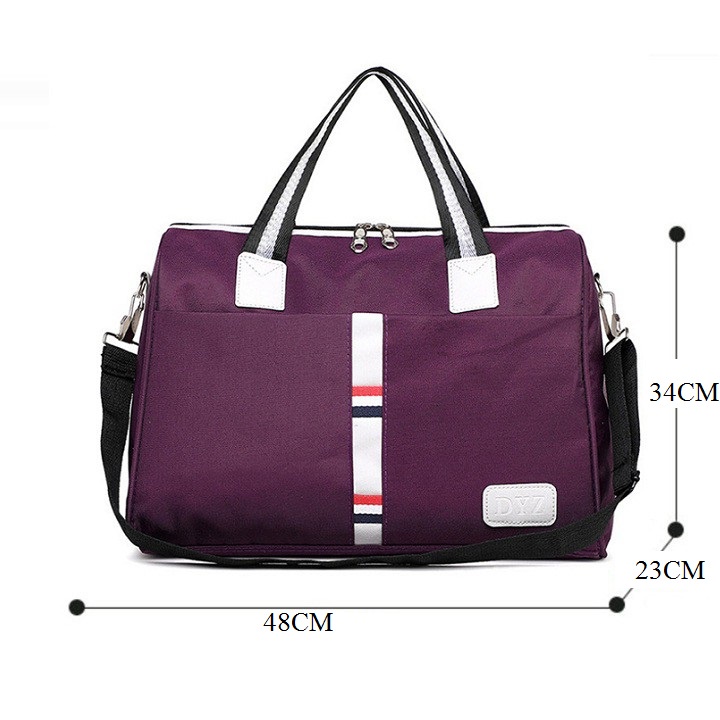 Túi trống du lịch đi tập Túi trống du lịch đi tập gym tập yoga chất liệu vải dù 2 lớp cao cấp size 48cm TT003