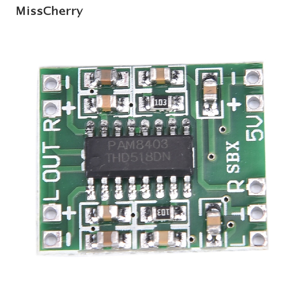 Bộ Khuếch Đại Âm Thanh mini Pam8403 2X3W 2.5-5V
