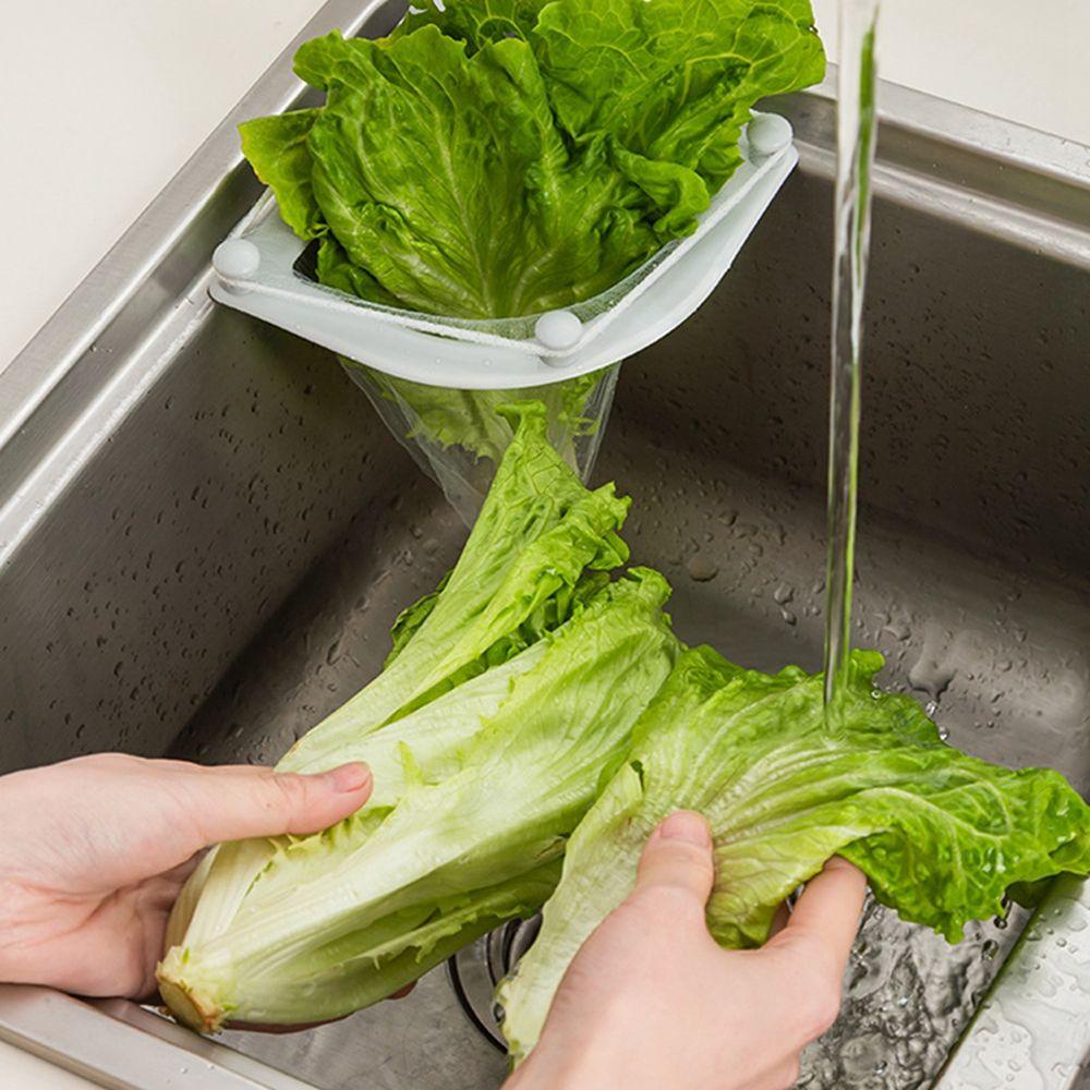 [COD] Túi Lưới Lọc Rác Bồn Rửa Chén Hình Tam Giác Đa Năng Chống Nghẹt Trái