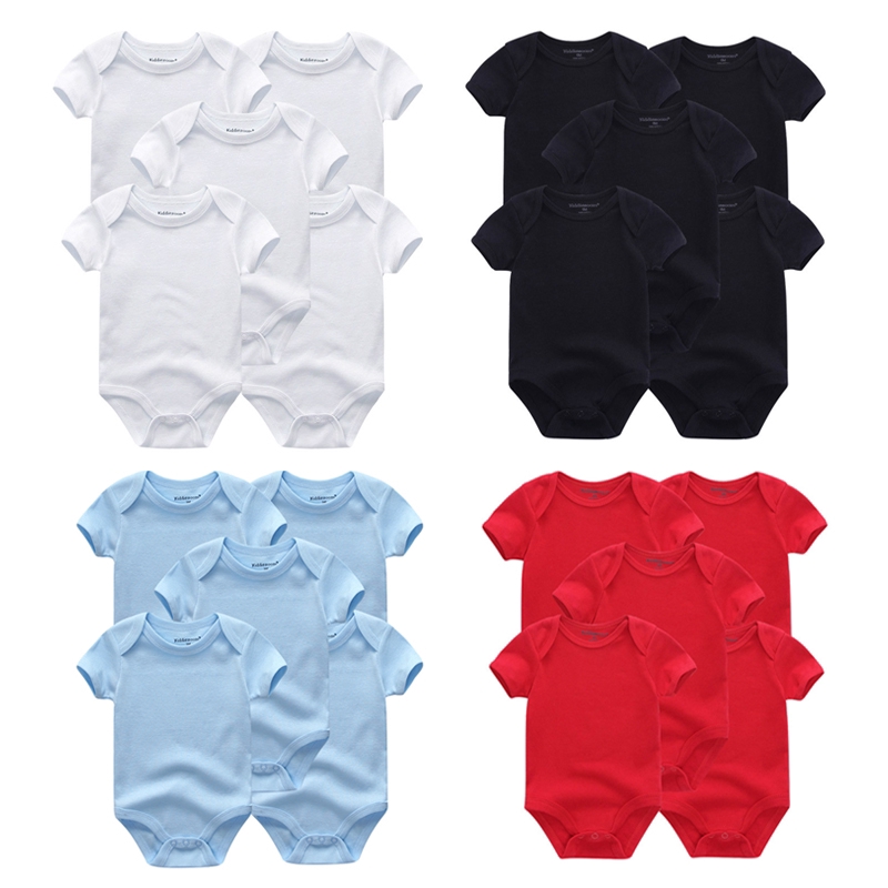 Newborn baby O-neck baby Jumpsuit Cotton clothes for baby 0-12M