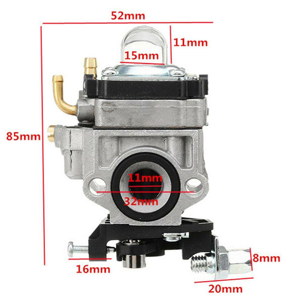 Bộ Chế Hòa Khí 50cc 11mm Cho Xe Đạp Leo Núi ATVs Scooter 2 Thì
