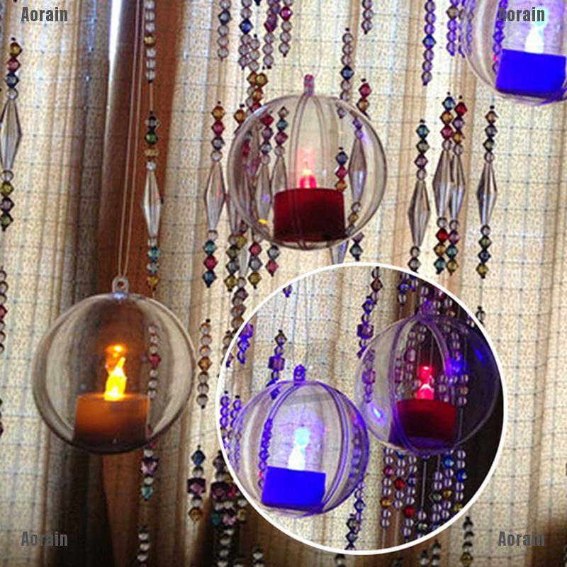 Quả Cầu Trong Suốt Trang Trí Giáng Sinh Chất Lượng Cao