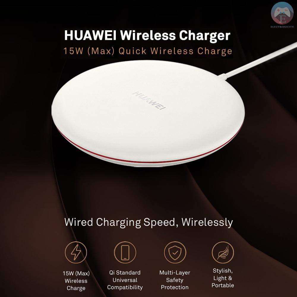 IPHONE Đế Sạc Nhanh Không Dây 15w Cho Điện Thoại Huawei Cp60 Qi-Certified