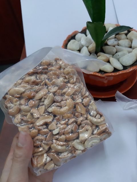 (SALE SỐC TRI ÂN KHÁCH HÀNG) 3kg Hạt Điều Rang Muối Bể/Vỡ sạch vỏ lụa