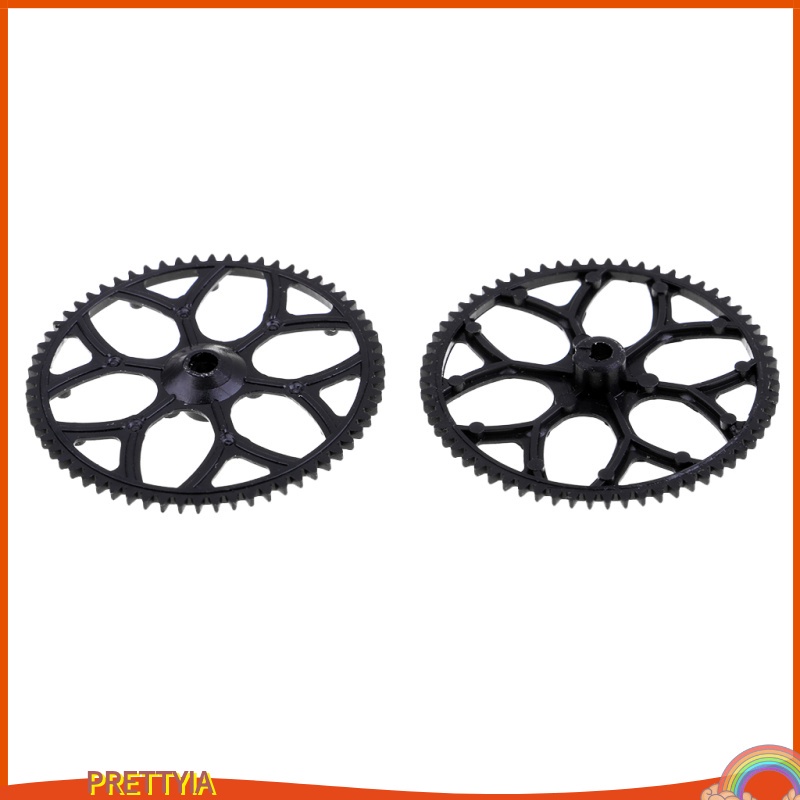 Set 2 Bánh Răng Nhựa Cho Trực Thăng Điều Khiển Từ Xa WLtoys V977 V988 V966 XK K110