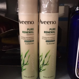 Hàng Nội Địa Mỹ  CẶP DẦU GỘI ,DẦU XẢ THIÊN NHIÊN AVEENO PURE RENEWAL