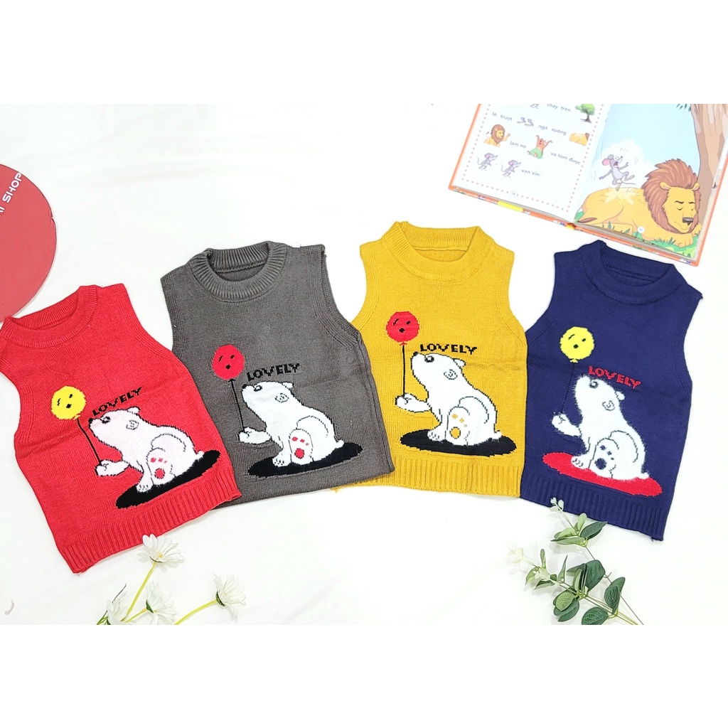 Áo ghile, gi lê len cho trẻ em 8-18 kg-Bảng 8