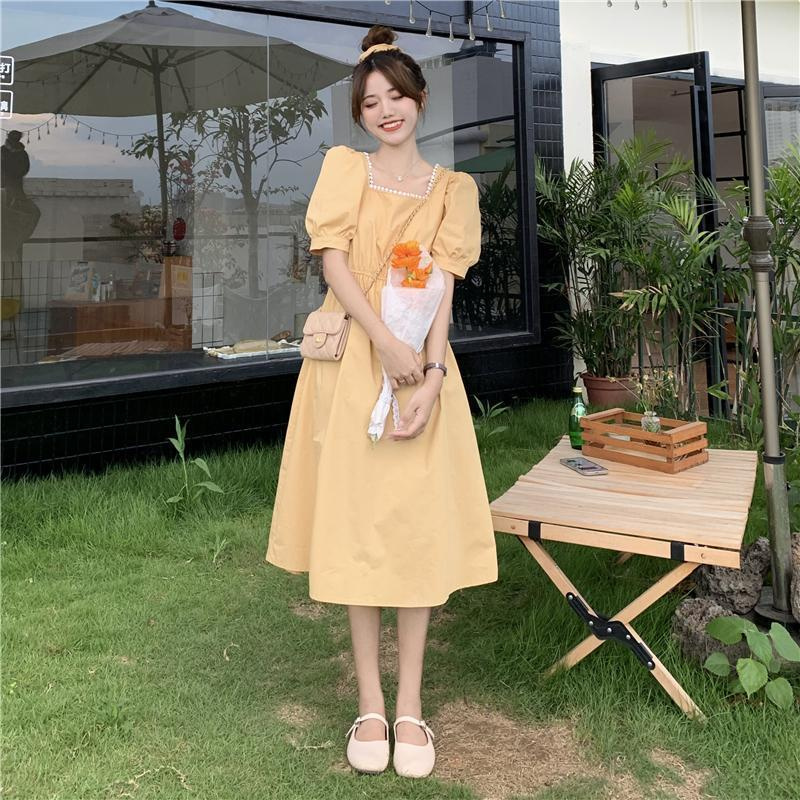 Váy Nữ Cổ Vuông Quyến Rũ 30k 99k 245 10%