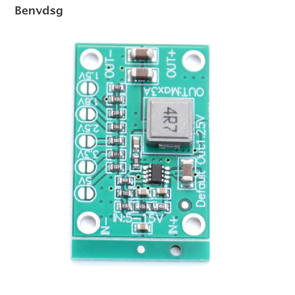 Bảng Mạch Hạ Áp DC Từ 5-16V Xuống 1.25V 1.5V 1.8V 2.5V 3.3V 5V 3A Chuyên Dụng