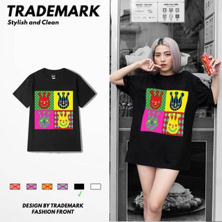 Áo thun tay lỡ unisex clownz