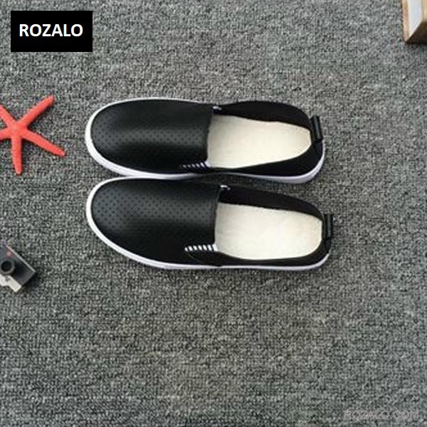 Giày Lười Nữ Rozalo Rwg61512bl (Đen)