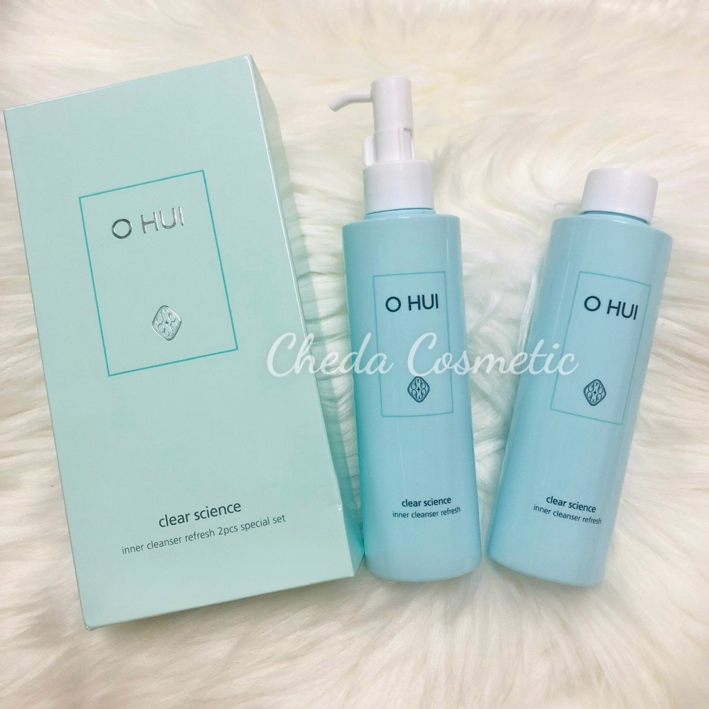 Nước rửa phụ khoa Dng Dịch Vệ Sinh Phụ Nữ OHUI Inner Cleanser Refresh 200mlx2.