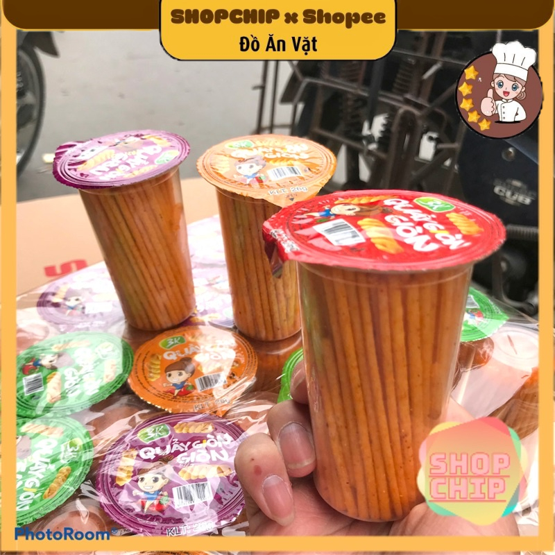 LỐC 30 CỐC QUE TĂM CAY CAY TRẺ EM ĐỒ ĂN VẶT