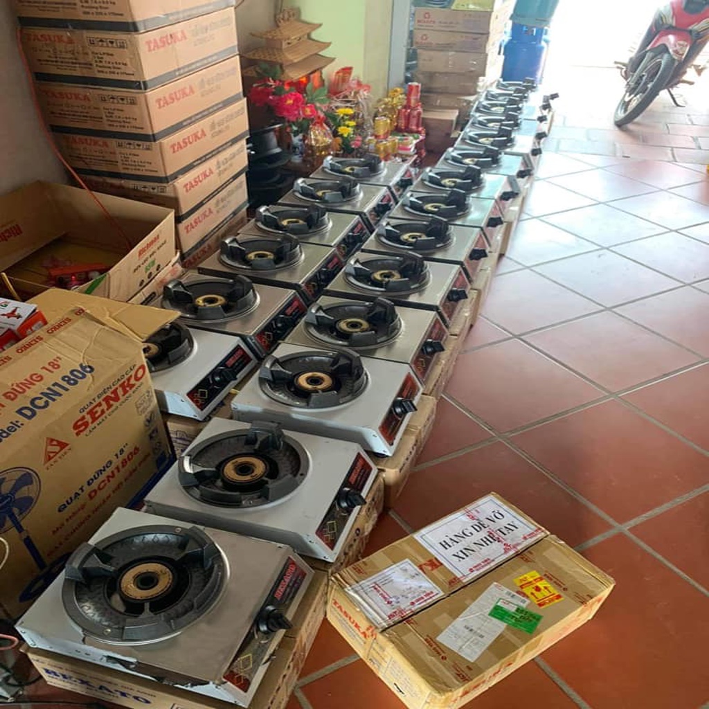 Bếp Gas Công Nghiệp Gia Đình, Bếp Khè Gas Bán Công Nghiệp Gia Đình BEXATO, Toàn Thân Inox Cao Cấp Và An Toàn