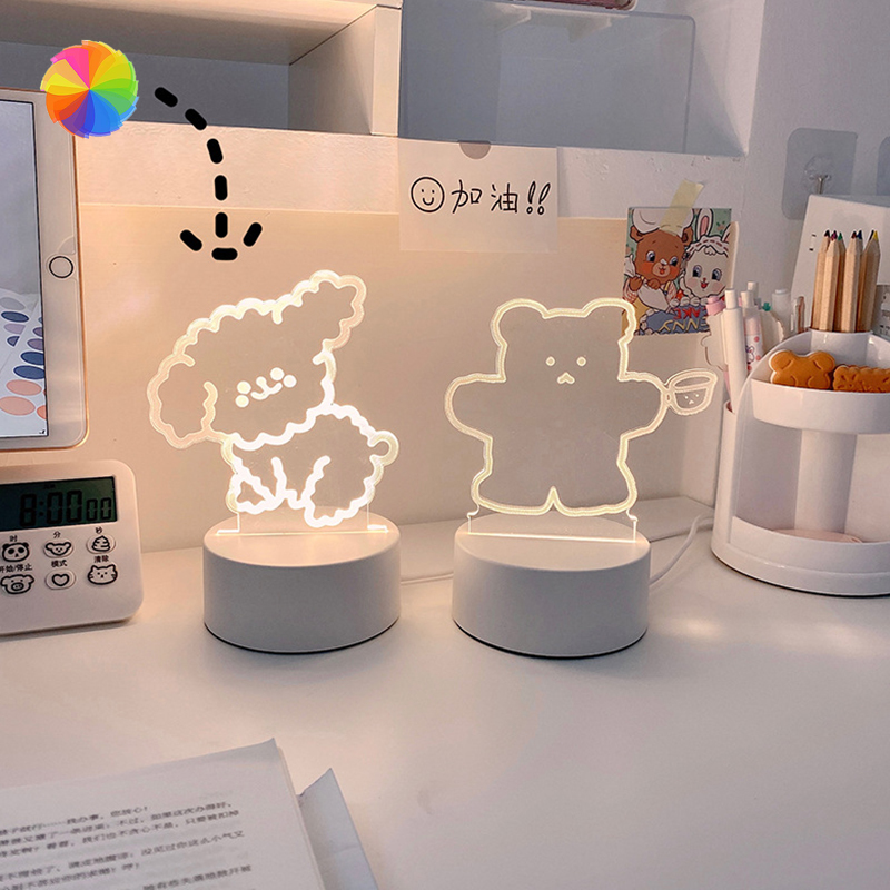 Đèn Ngủ Led Tạo Hình 3d Độc Đáo