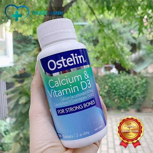 Calcium & Vitamin D3, CANXI BẦU, Canxi Ostelin cho bà bầu và sau sinh 130 viên - Xuất xứ Úc