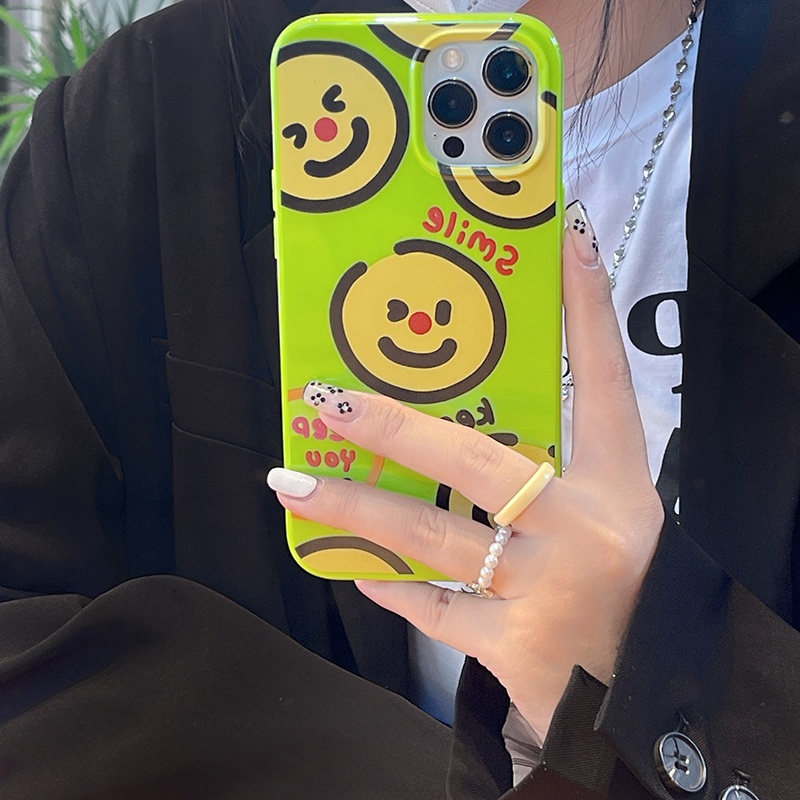 ốp iphone 11 Ốp điện thoại TPU hình mặt cười mũi đỏ cho iPhone 11 Pro Max X XR XS MAX 7 8 Plus SE 2020 12 Pro MAX 12 MINI
