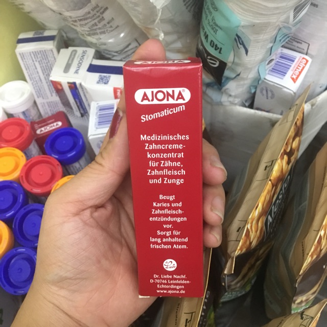 Kem đánh răng AJONA - Đức